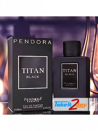 Paris Corner Pendora Scents Titan Black Perfume For Men 100 ML EDP